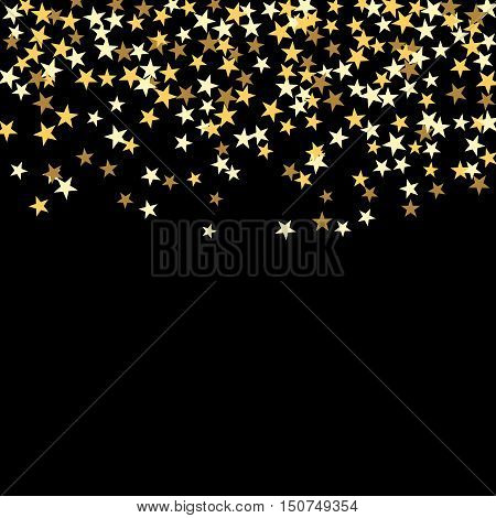 black birthday background