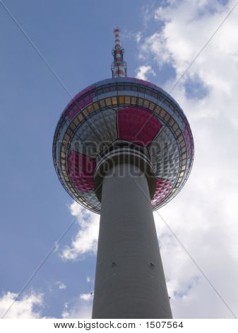 Horizonte de Berlín, incluyendo la torre de Radio en Alexanderplatz