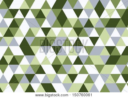 Colorful Geometric Triangle Pattern. Abstract Vector Background.