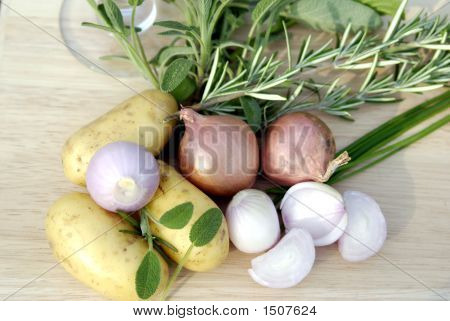 Patates ve otlar