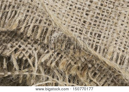 burlap texture background, old Brown burlap exture