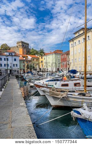 Muggia marina on the east coast ofItaly