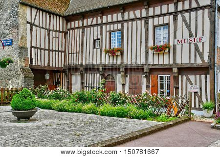 Neufchatel en Bray France - june 23 2016 : the Mathon Durand museum
