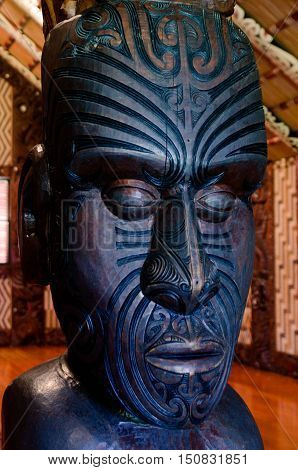 Maori Wall Carvings