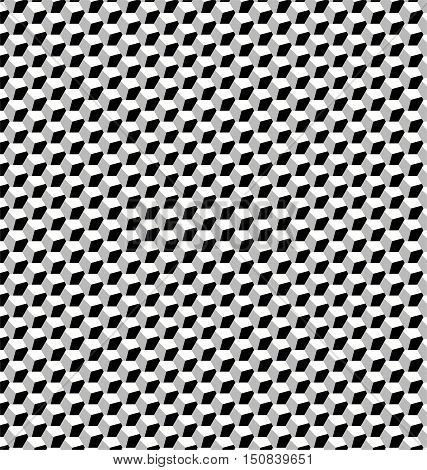 Geometry polygonal triangle seamless pattern. Business background.
