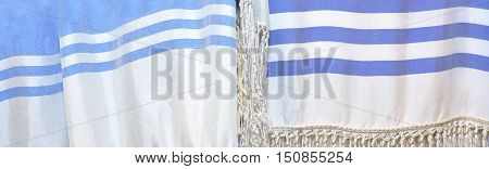 Tallit Abstract Background Texture