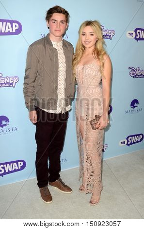 LOS ANGELES - OCT 5:  Spencer List, Peyton List at the Metropolitan Fashion Week Closing Gala and Awards Show at the ArcLight Hollywood Theater on October 5, 2016 in Los Angeles, CA