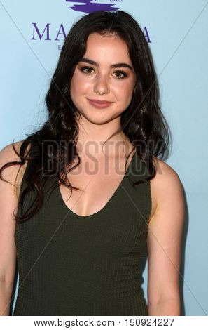 LOS ANGELES - OCT 5:  Sarah Gilman at the Metropolitan Fashion Week Closing Gala and Awards Show at the ArcLight Hollywood Theater on October 5, 2016 in Los Angeles, CA