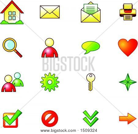 Estate Basic Web icone Set