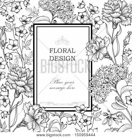 Flower-background_with_frame-sketch-4
