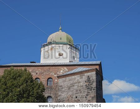 tower of St. Olav and the part of the wall