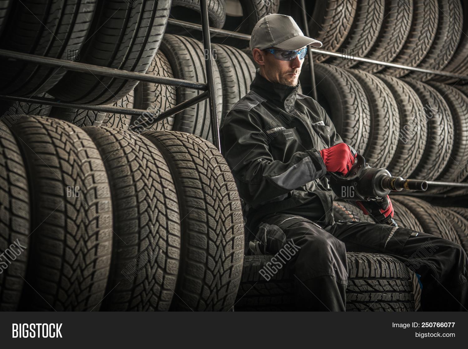 Car Tires Sales Repair Image & Photo (Free Trial) Bigstock
