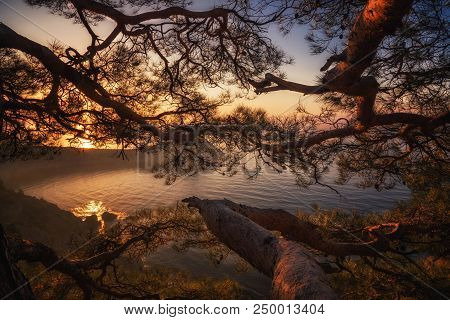 Dawn Near The Village Novyi Svit (new Light). City District Sudak, The Republic Of Crimea.