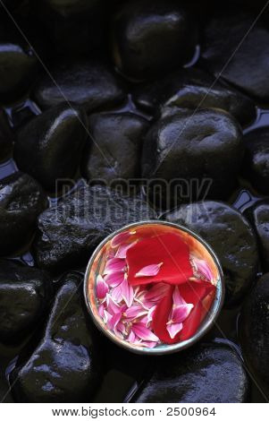 Pétalas de aromaterapia