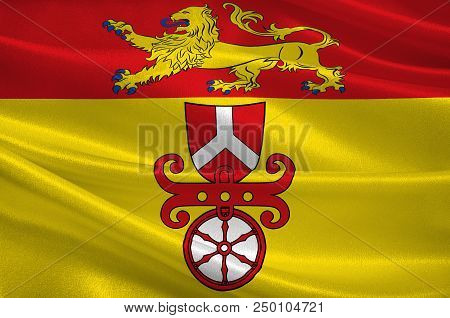 Flag Of Goettingen In Lower Saxony, Germany
