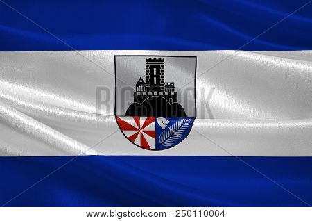 Flag Of Niederduerenbach Is A Municipality In The District Of Ahrweiler, In Rhineland-palatinate, Ge