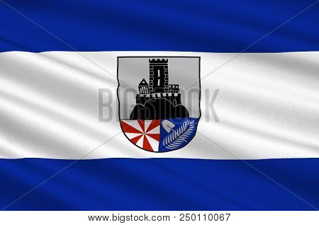 Flag Of Niederduerenbach Is A Municipality In The District Of Ahrweiler, In Rhineland-palatinate, Ge