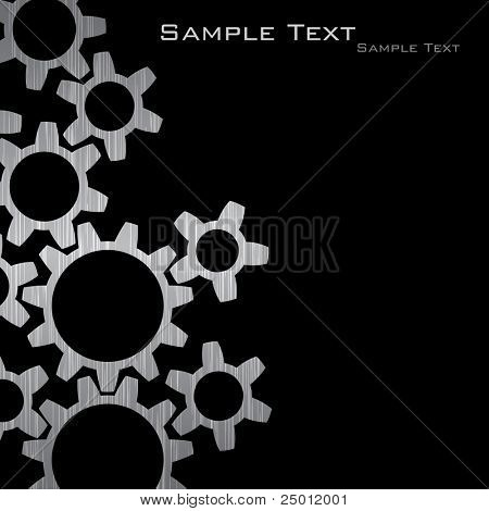 Průmyslové zázemí. Vektor.
