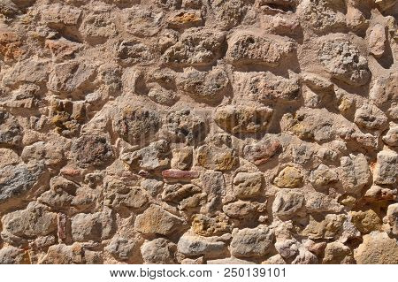 Wall Of Stones For Use Of Screensaver Or Background. Wallpapers Art Screensaver.