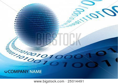 binary code background