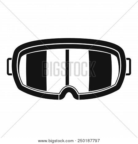 Under Water Glass Mask Icon. Simple Illustration Of Under Water Glass Mask Vector Icon For Web Desig