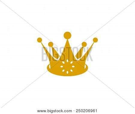 Crown Logo Template Vector Icon