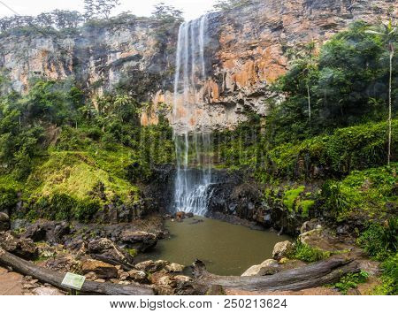 Purlingbrook falls in the Gold Coast Hinterland, Queensland, Australia