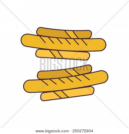 Snags Icon. Cartoon Snags Vector Icon For Web Design Isolated On White Background