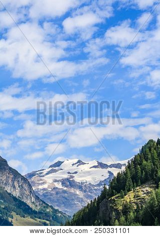 Panoramic View Of Monte Rosa