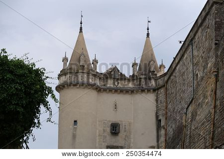 Photography Showing The Castle Of Grignan. The Photography Was Taken From The Small Village Of Grign
