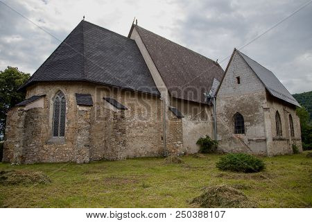 Gothic Church In Plesivec In Slovakia, Europe