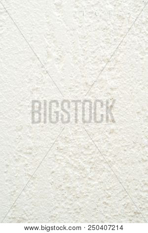 White Facade Rendering With Raw Finish