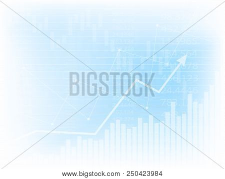 Business Candle Stick Graph Chart Of Stock Market Investment Trading . Bullish Point, Trend Of Graph