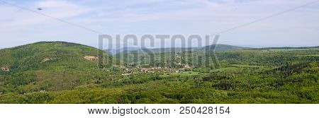 View Of Somoska Castle In Slovakia, Europe