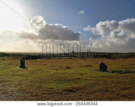 The Trevethy Quoit Near St. Cleer, Cornwall