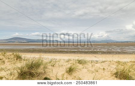 An Image Shot From The Beach Near To Barrow-in-furness, Cumbria, England, Uk. Across The Water Is Th