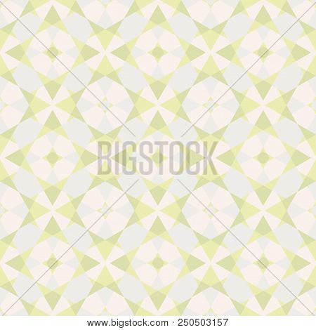 Geo Seamless Pattern, Geometrical Ornament, Seamless Fabric Print, Pastel Multicolor Pattern, Colorf