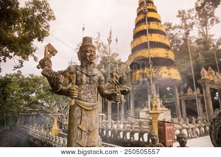 Cambodia Kampong Thom Phnom Santuk Temple
