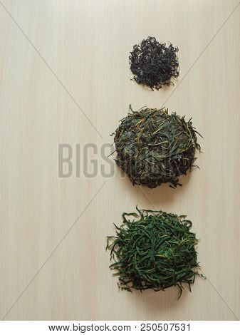 Stages Of Production Of Fermented Tea Leaves. Fermented Ivan-tea