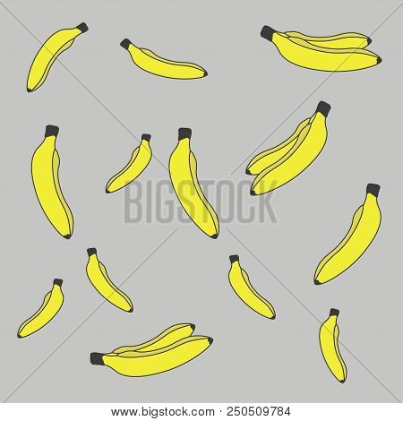 Banana, Fruit, Food, Fresh, Tropical, Yellow Vitamin