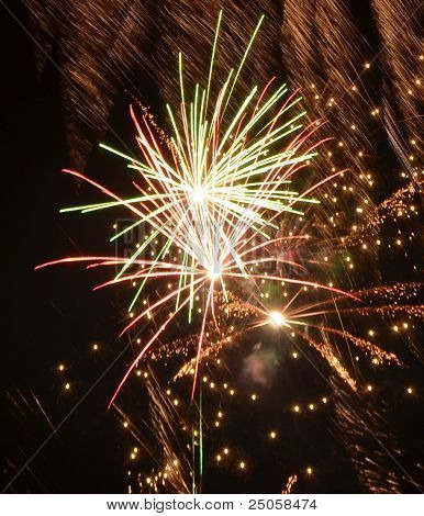 fireworks display