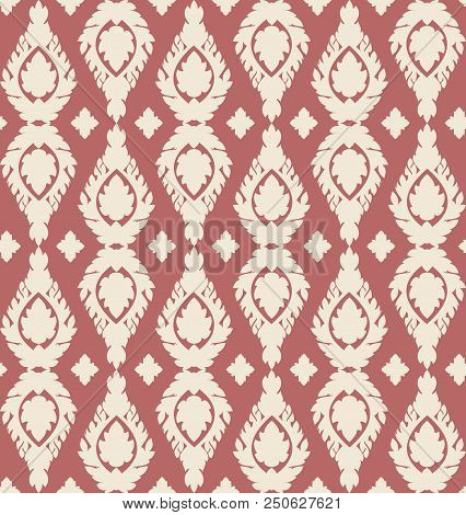 Thai Traditional Art Ornament, Seamless Pattern