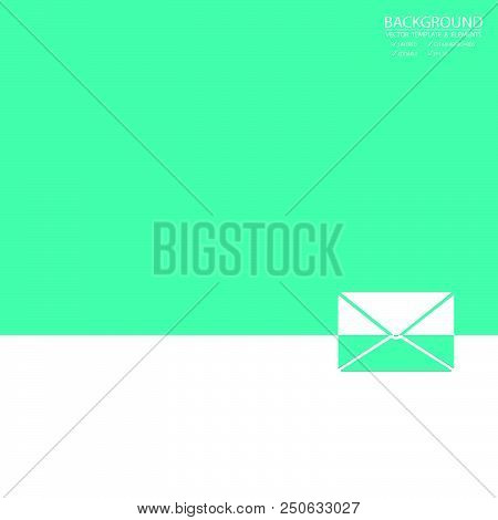 Business And Finance Web Icon Abstract Background. Design For Business Or Finance Template Layout, B