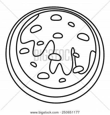 Creme Biscuit Icon. Outline Illustration Of Creme Biscuit Vector Icon For Web Design Isolated On Whi