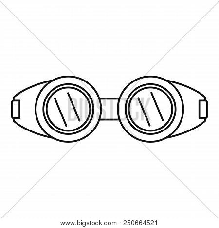 Welding Glasses Icon. Outline Illustration Of Welding Glasses Vector Icon For Web Design Isolated On