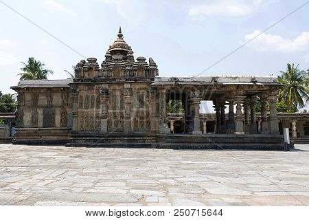 Ranganayaki, Andal, Temple Situated In The North West To Chennakeshava Temple. Belur, Karnataka, Ind