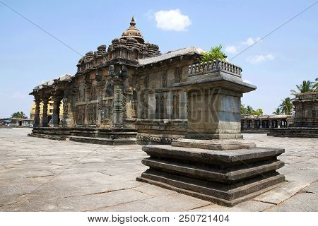 Ranganayaki, Andal, Temple Situated In The North West To Chennakeshava Temple. Belur, Karnataka, Ind