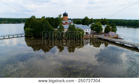 The Holy-vvedensky Nunnery In The Vladimir Region. On The Island.