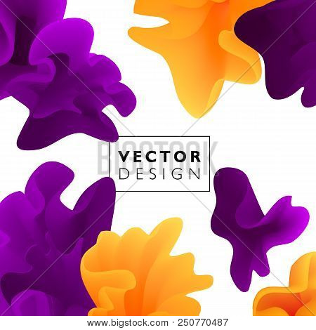 Abstract Colorful Vector Background, Color Flow Liquid Wave For Design Brochure, Website, Flyer. Str