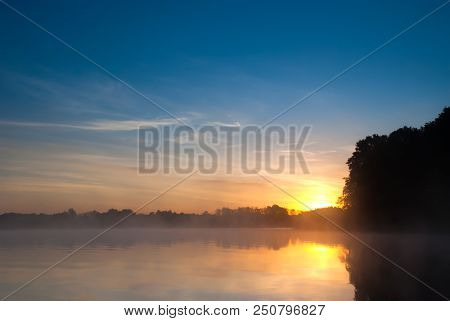Sunrise On The Kaitra Lake
